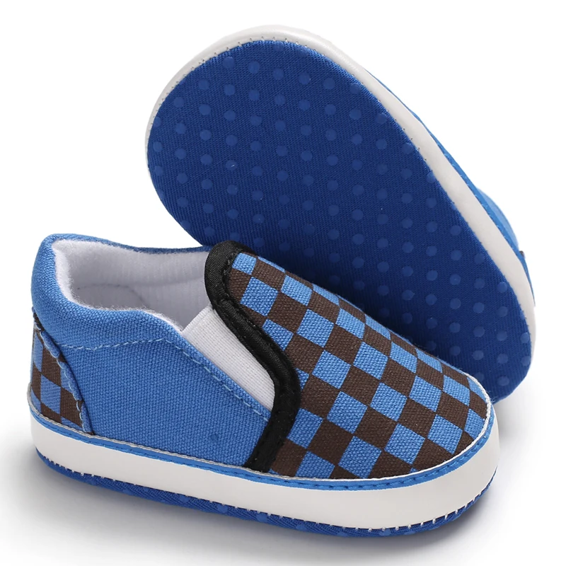 2025 neue Baby Leinwand Turnschuhe Anti-slip Weiche Plaid Baby Junge Mädchen Schuhe Neugeborene Erste Wanderer Infant Baby unisex Casual Schuhe – Detail 18