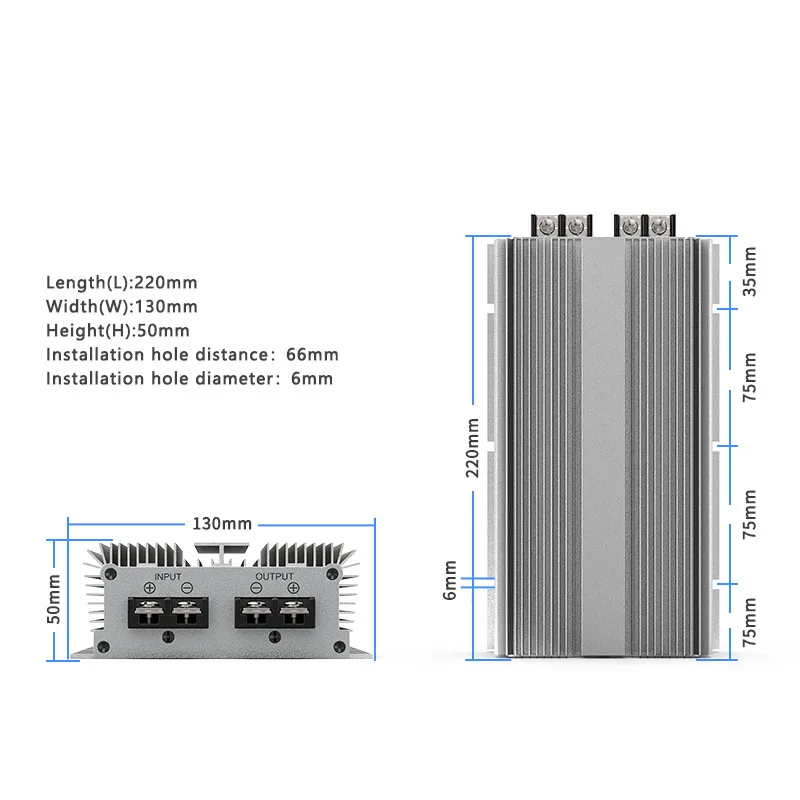Imagem -05 - Boost Power Module 12v a 28v Conversor de Potência do Carro 12v a 28v Regulador 12v a 28v dc