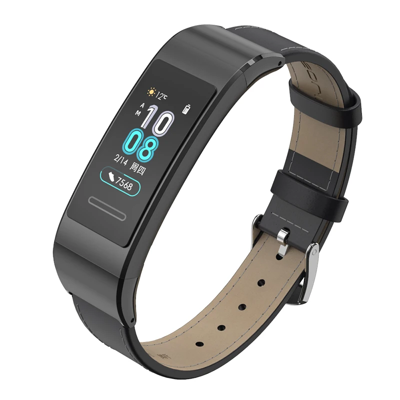Ремешок для Huawei Band 4 Pro Браслет для Huawei Band 3 Pro Браслеты для Huawei Band 3 Ремешок на запястье Металлические кожаные аксессуары