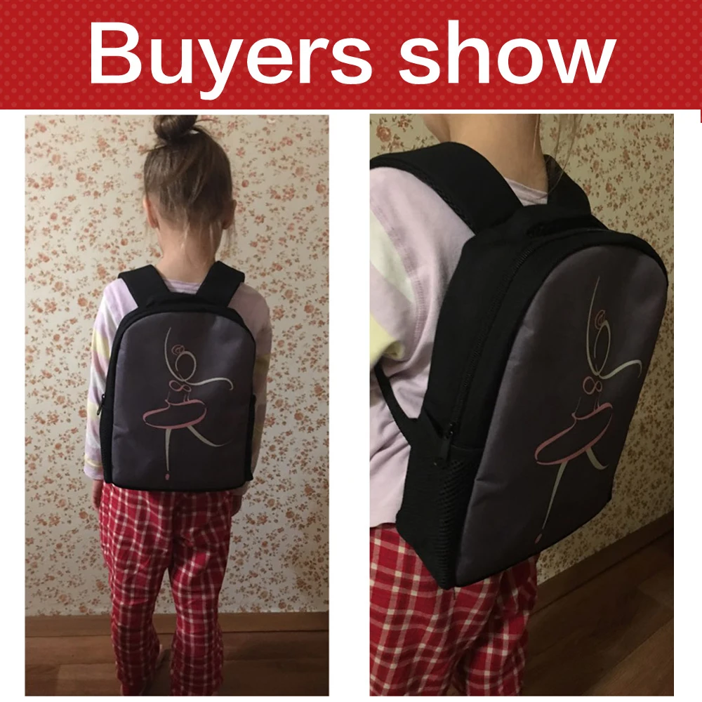 12\'\' Kids Blank Backpack For Sublimation Printing Custom Image Logo School Bag For Little Boy Girl DIY Name Kindergarten Bookbag