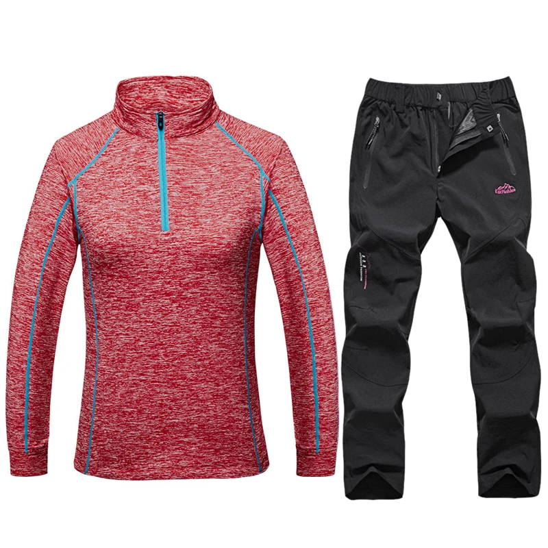 Maglietta e pantaloni da donna a rapida asciugatura estiva Fitness aderente manica lunga Sport da corsa maglietta allenamento camicie da Jogging palestra abbigliamento sportivo