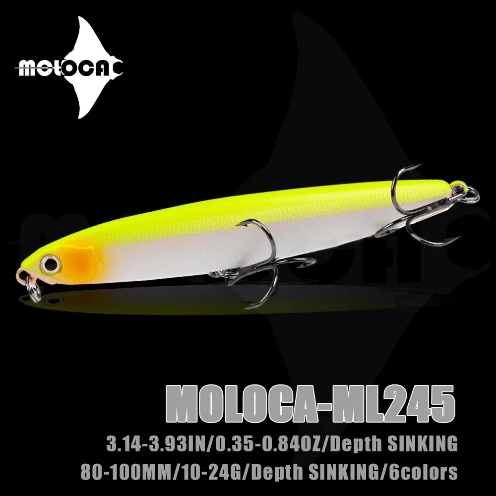 Pencil Fishing Accessories Lure 10-24g Sinking Wobblers Peche A La Carpe Fish Leurre Isca Artificial Angeln Zubehor Equipment