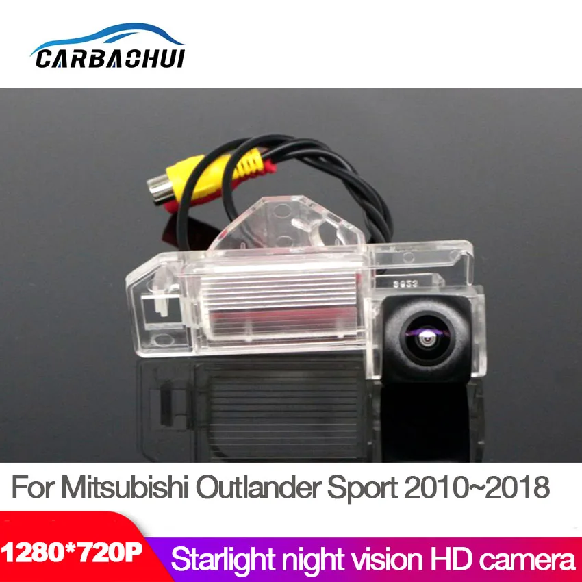 

Car Rear View Back Up Reverse Parking Camera For Mitsubishi Outlander Sport 2010~2018 CCD HD Night Vision Waterproof / RCA