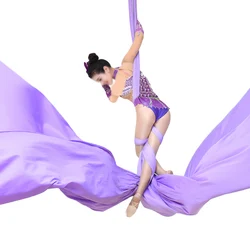 Prior Fitness Deluxe 15Yards/13.7M Aerial Silk Fabric 100% Nylon Low Stretch Aerial Silks High Strength Acrobatic Flying Silk