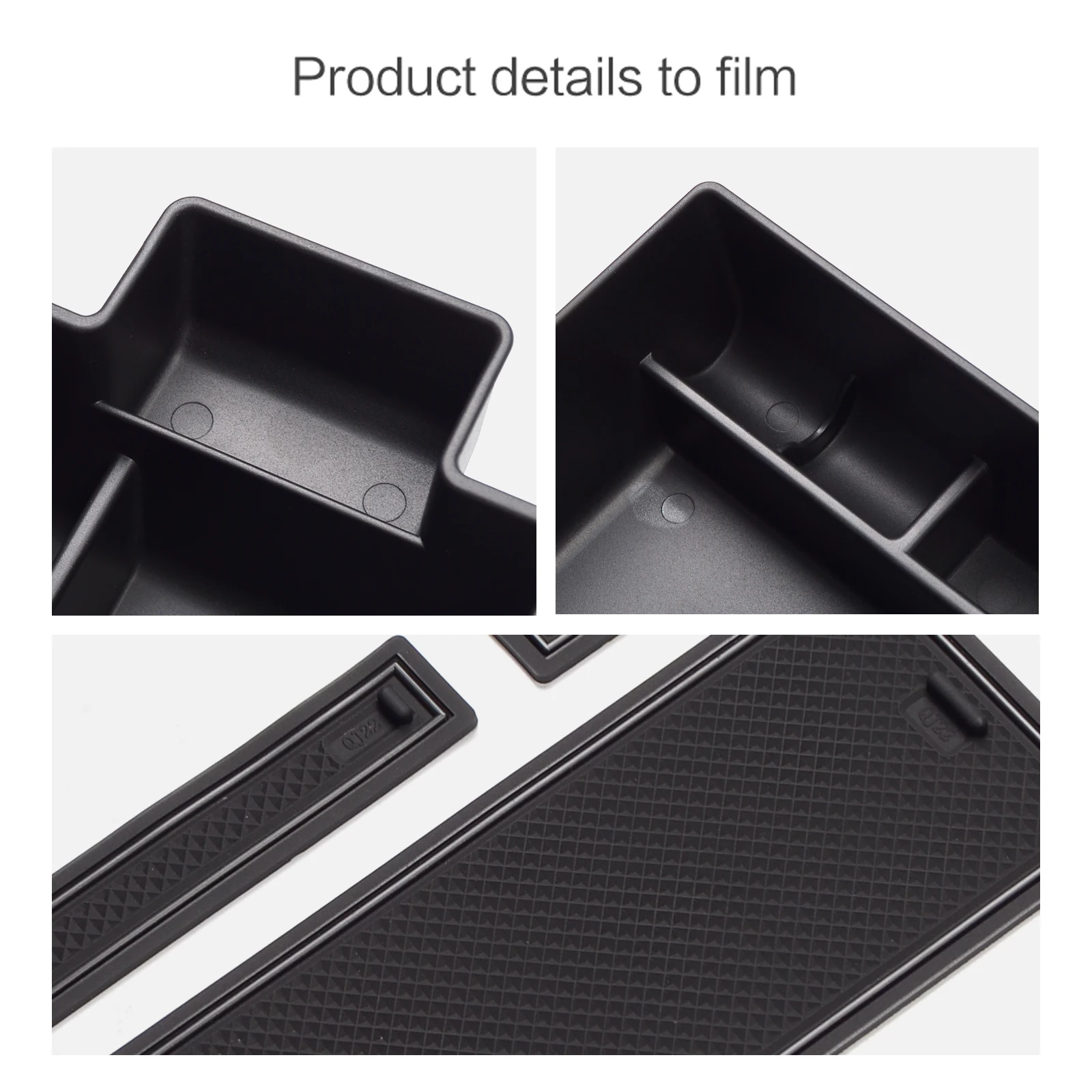 ZUNDUO Armrest Center Console Storage Box for Nissan X-trail Rogue 2021 - 2023 T33 Car Side Door Handle Holder Container Tray