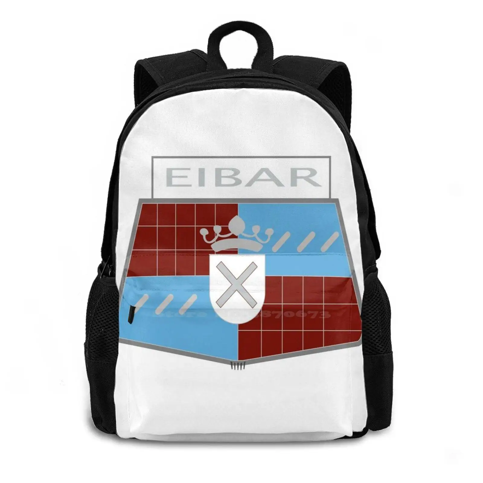 Lambretta Eibar Logo-The Birthplace Legendary Scooter Brand Lambretta School Bags Travel Laptop Backpack Lambretta Scooter