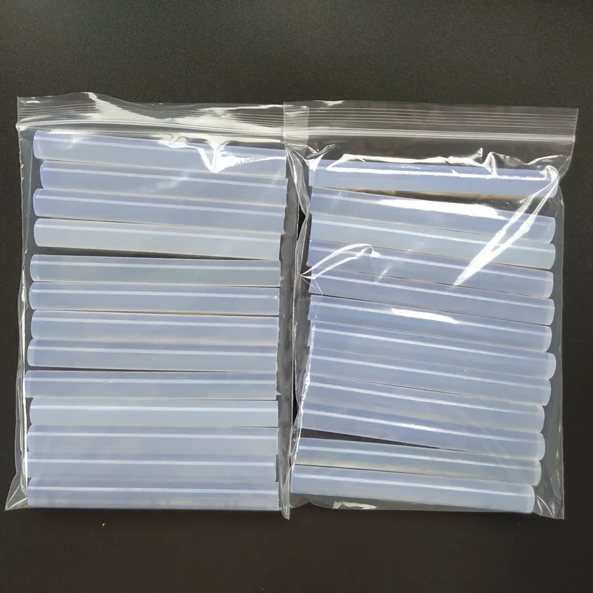 25Pcs 11mm x 100mm stick di colla a caldo trasparenti per strumenti di riparazione pistola per colla a caldo