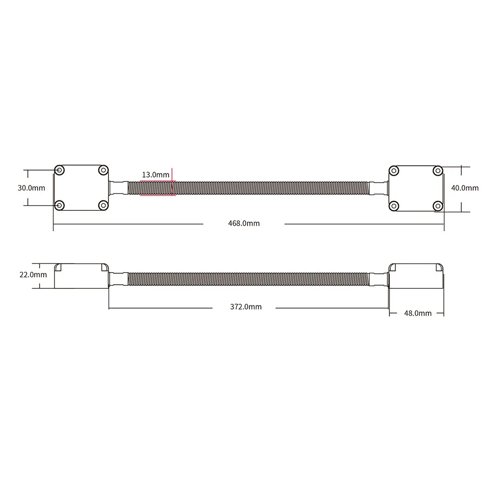 Metal Cable protector pipe tube diameter stainless steel Cable pipe  Door access control wire