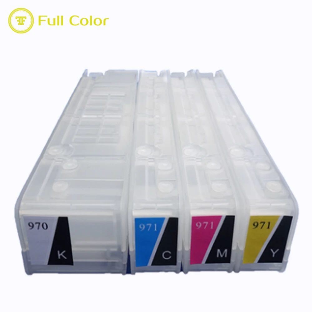 

FULLCOLOR refillable empty cartridge with auto reset chip 970 for hp officejet Pro X451dn X451dw X551dw X476dn X476dw X576dw