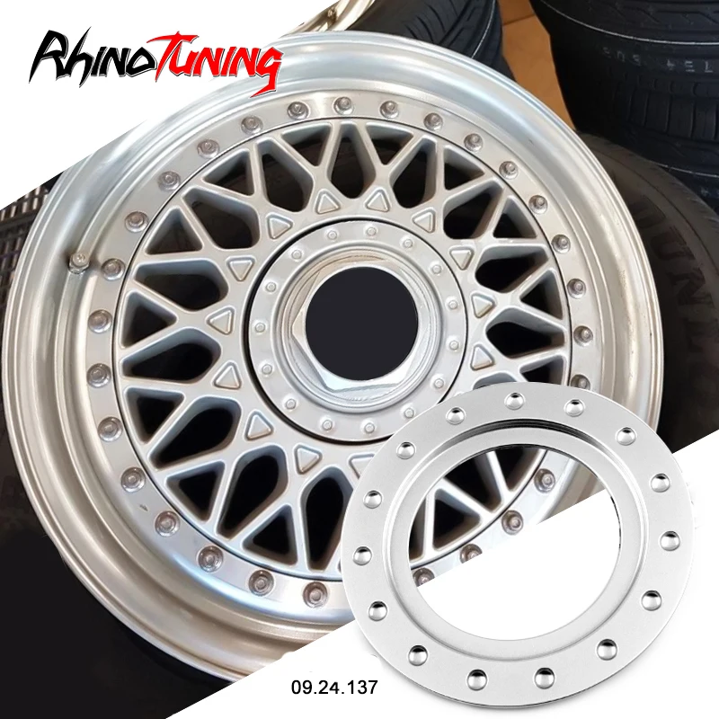 

4pcs 150mm Ring Car Wheel Center Hub Cap For 09.24.137 RM001 RM002 RM06 Rim Cover Refits Auto Styling Accessories Silver