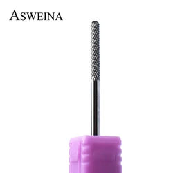 Tungsten Milling Cutter Burrs Carbide Nail Drill Bit for Manicure Gel Polishing Remover Cuticle Clean Tool Grind Accessories