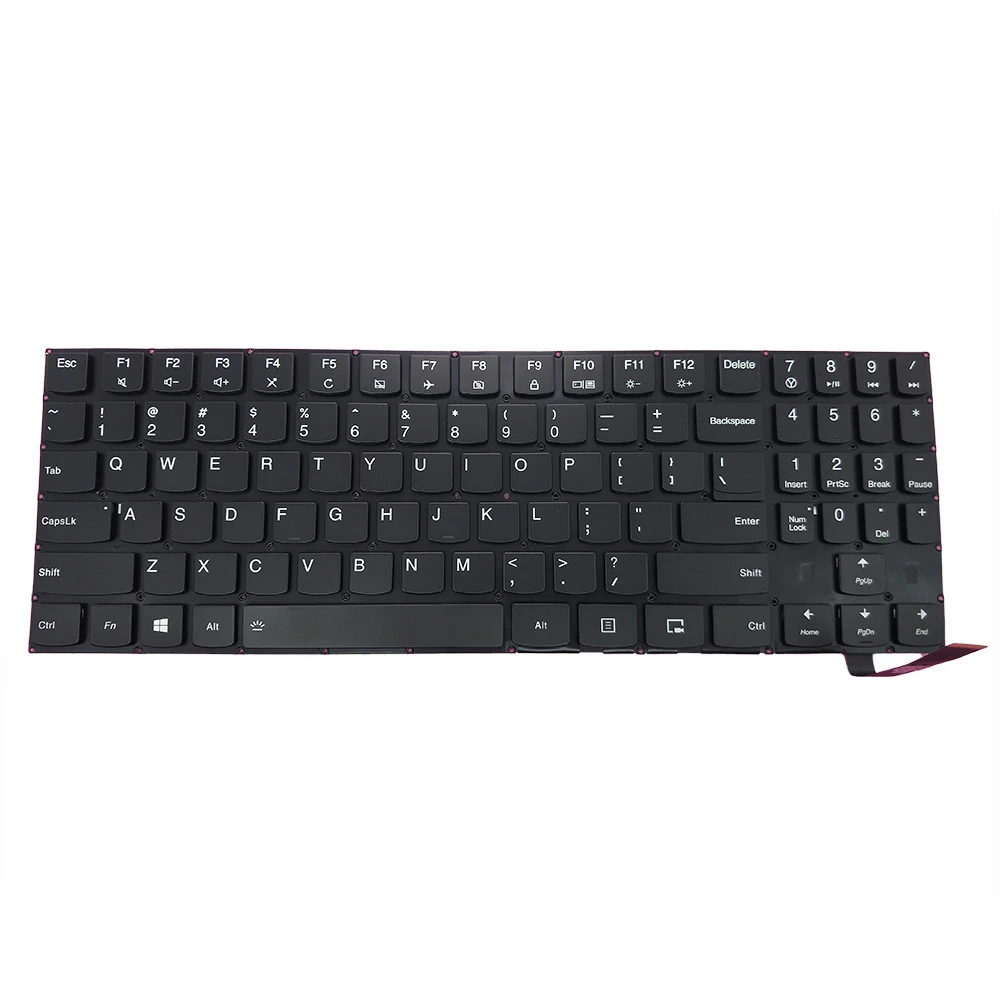 Imagem -06 - Teclado Retroiluminado Rgb para Laptop dos Eua para Lenovo Legion Teclados de Luz Ingleses Y72015ikb 80vr 81cq R720-15ikb Sn20m27344 Pc5yrgb Y720