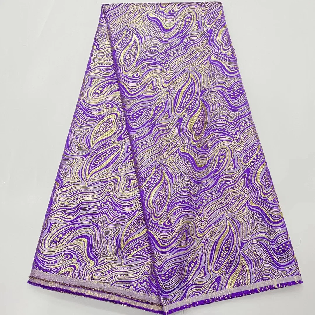 

New Design African Brocade Lace Fabric Nigerian Organza Lace Fabric Embroidery Jacquard Tulle Net Lace Fabric For Woman KDP20144