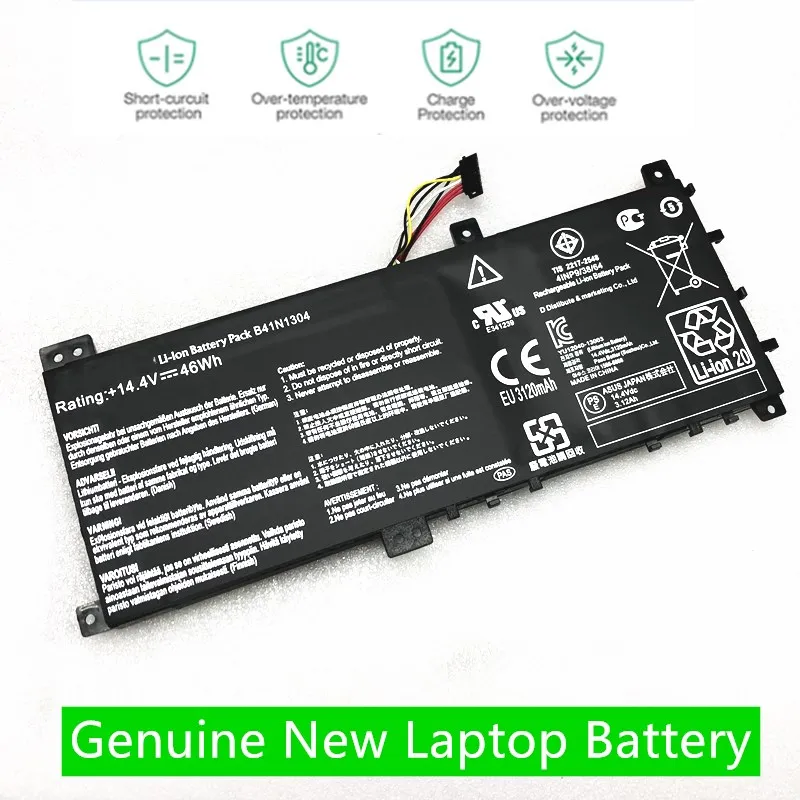 

ONEVAN New B41N1304 Original laptop Battery For ASUS S451LAS451LA-DS51T-CAVivoBook V451LA VivoBook V451LA-DS51T