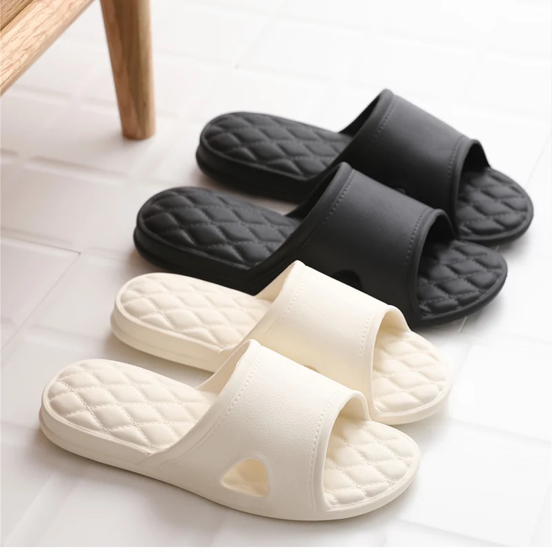 EVA Slides Women Bathroom Shoes Hole Leaking Sandals Home Slippers Indoor Shoes Anti-slip Shower Men Slipper For Women