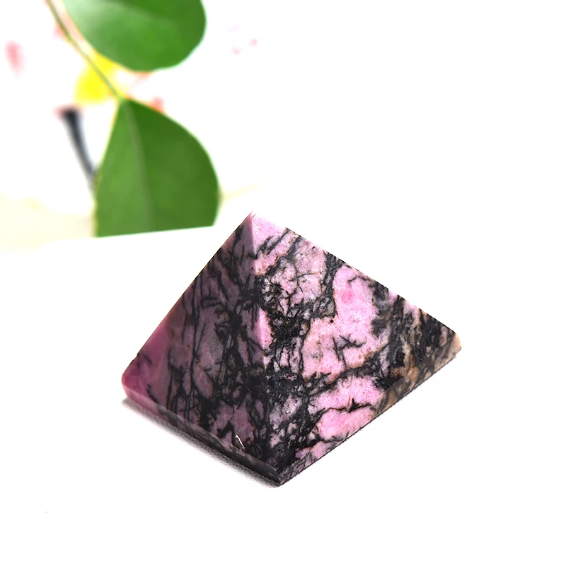 1PC 100% Natural Amethyst Pyramid Tigers Eye Reiki Healing Stone Crystal Point Collection Crafts and Home Decoration DIY Gifts