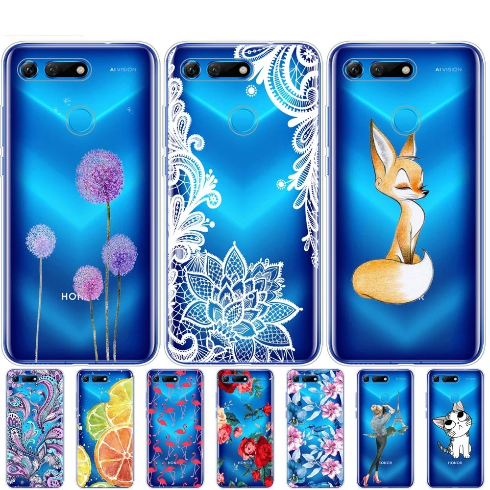 Case For Huawei Honor View 20 V20 Case TPU Funda Soft Silicon Cover For Honor V20 Capa Cover Full 360 Protective Shell