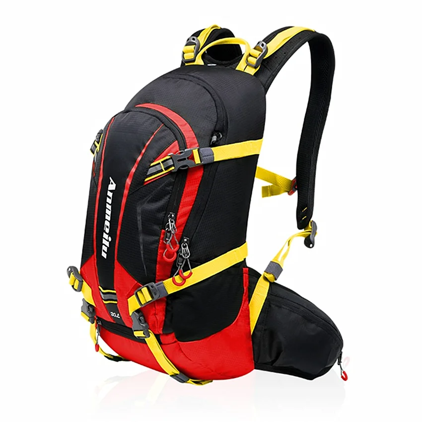 Waterproof Cycling Backpack Rucksack Bike Backpack with Rain Cover Outdoor Sport Hiking Riding Camping Hydration 20L Bicycle Bag