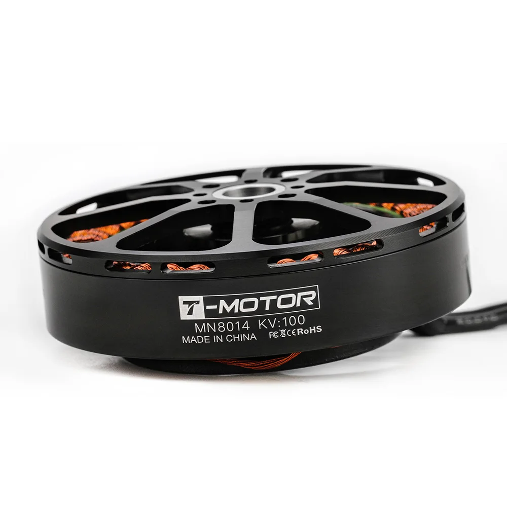 T-motor Antigravity 8014 MN8014 KV100 12S Brushless Motor Max Thrust 13.9KG For Multirotor Drone VTOL, Fit 29\'\',30\'\' Prop