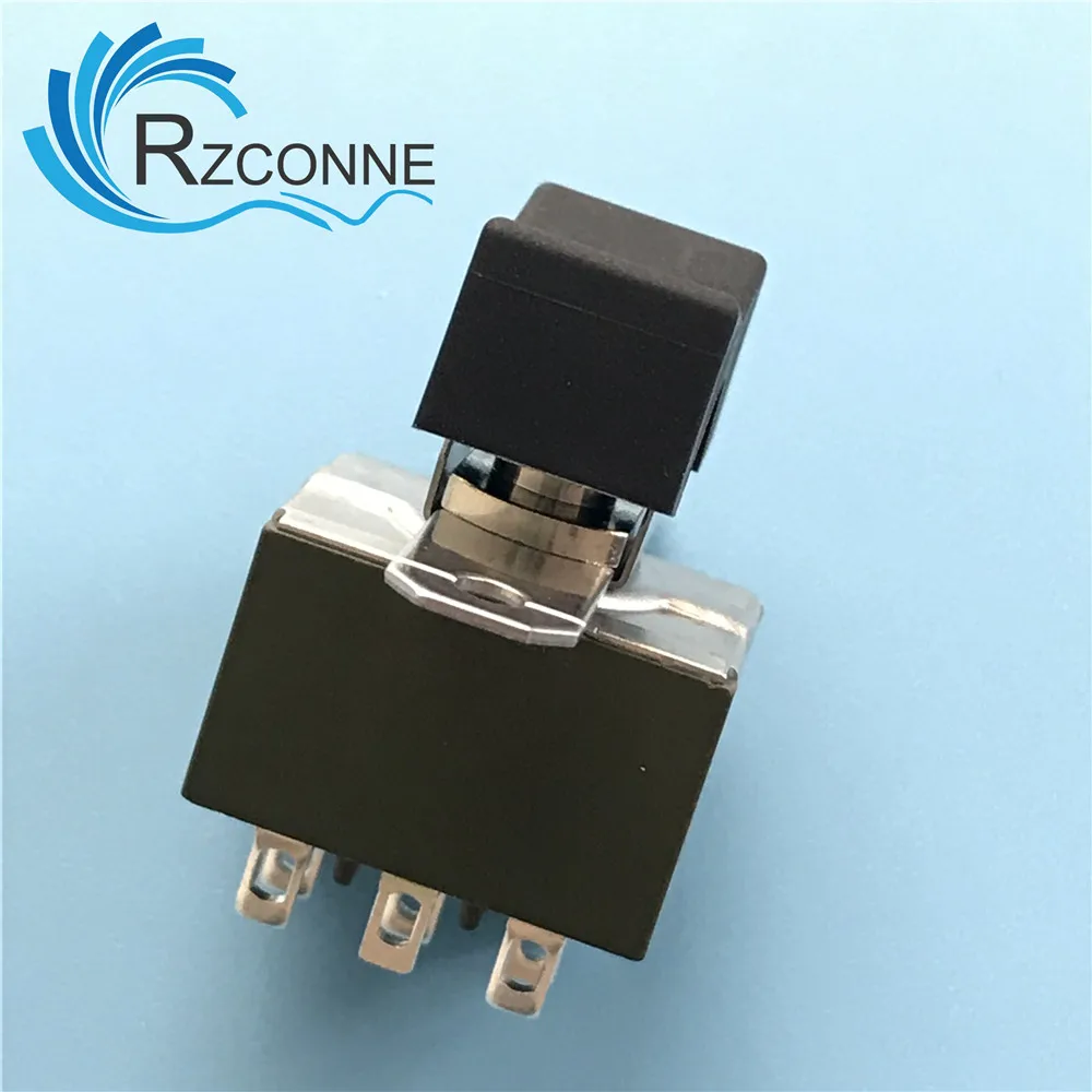 Interruptor de Control Industrial para M2033TNW01-DA, interruptor basculante 3PDT 6A 125V