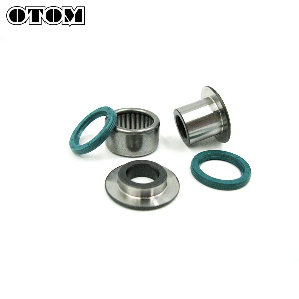 OTOM Motorcycle Rear Shock Absorption Lower Maintenance Kit Needle Roller Bearing Oil Seal For KAWASAKI KX250F KX450F Motorbikes