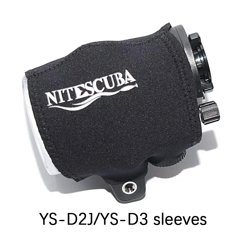 

NiteScuba Diving Neoprene protective Sleeves Sea&sea Strobe Ys-d2J Ys-d1 Ys-d3 Underwater Photography Accessor