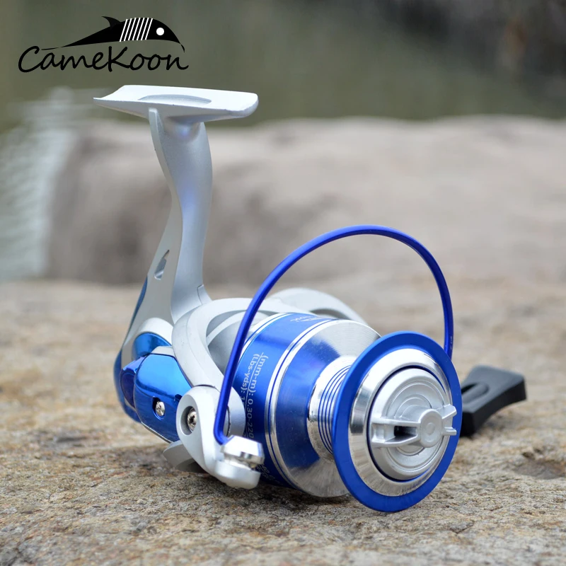 CAMEKOON 1000 to 6000 Series Spinning Fishing Reel 10KG Drag Fresh Saltwater Surf Wheel 5:1/4.7:1 Smoothest Bass Carp Pike Coil