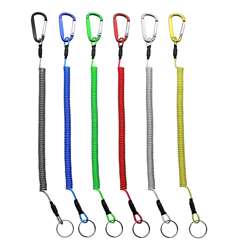 1PCS Fishing Lanyards Boating Multicolor Ropes Kayak Camping Secure Pliers Lip Grips Tackle Fish Tools Fishing Accessory