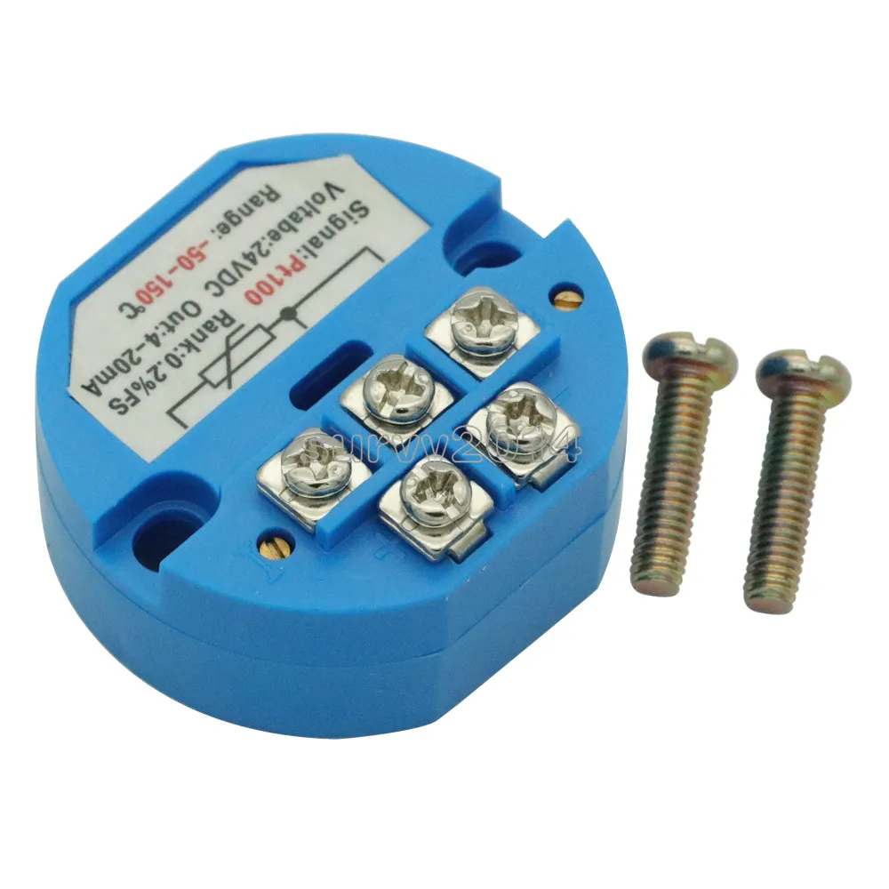 -50-150 ℃ Celsius RTD PT100 SBW medidor de Sensor de temperatura transmisor de temperatura módulo Detector aislado 0 ~ 200 grados 4-20MA
