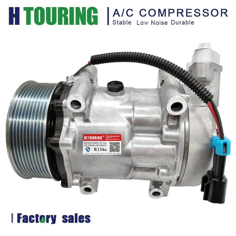 

For Car International Navistar SANDEN 4347 AC Compressor 3611894C91 3808548C2 3808548C3 QP4720S 54720QS PTAC54720QS 300-4384QS