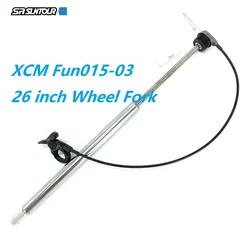 SR SUNTOUR Bike Suspension XCM 26 Inch Front Fork Repair Parts Cartridge Remote Lockout Damping Rod Lock Out Handlebar Lever