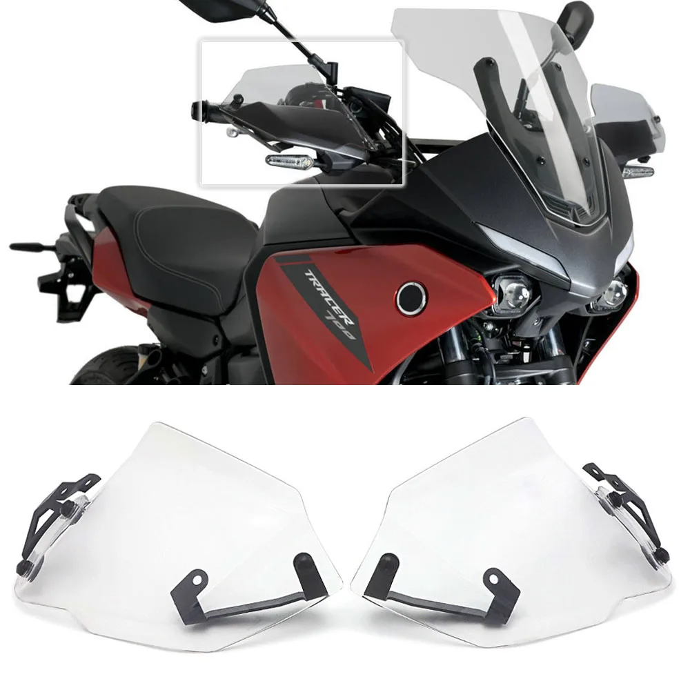 Clear Handguard Extensions Hand Shield Protector Windshield FOR TRACER 700 GT TRACER 7 GT MT-07 MT07 Tracer 2020 2021 Motorcycle