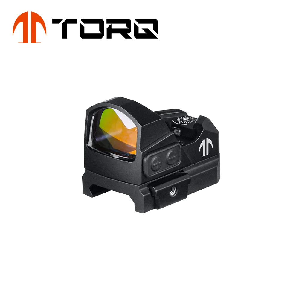 

TORQ OPTICS 1x24x17 RMR Red Dot Scope 50000 hours 2MOA Automatic light sensor pistol collimator sight for GLOCK 17 19 9mm AR15 M