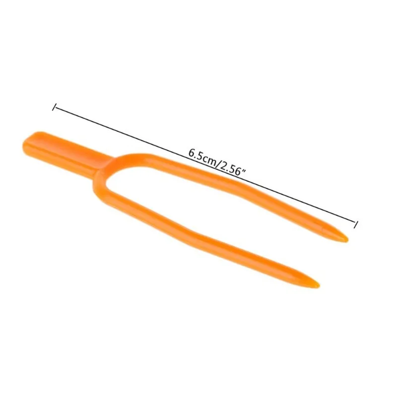 50 pz piantina vite pressore pressione forcella vite fissatore pressione Prop pianta in vaso terra camminata percorso Clip di fissaggio universale