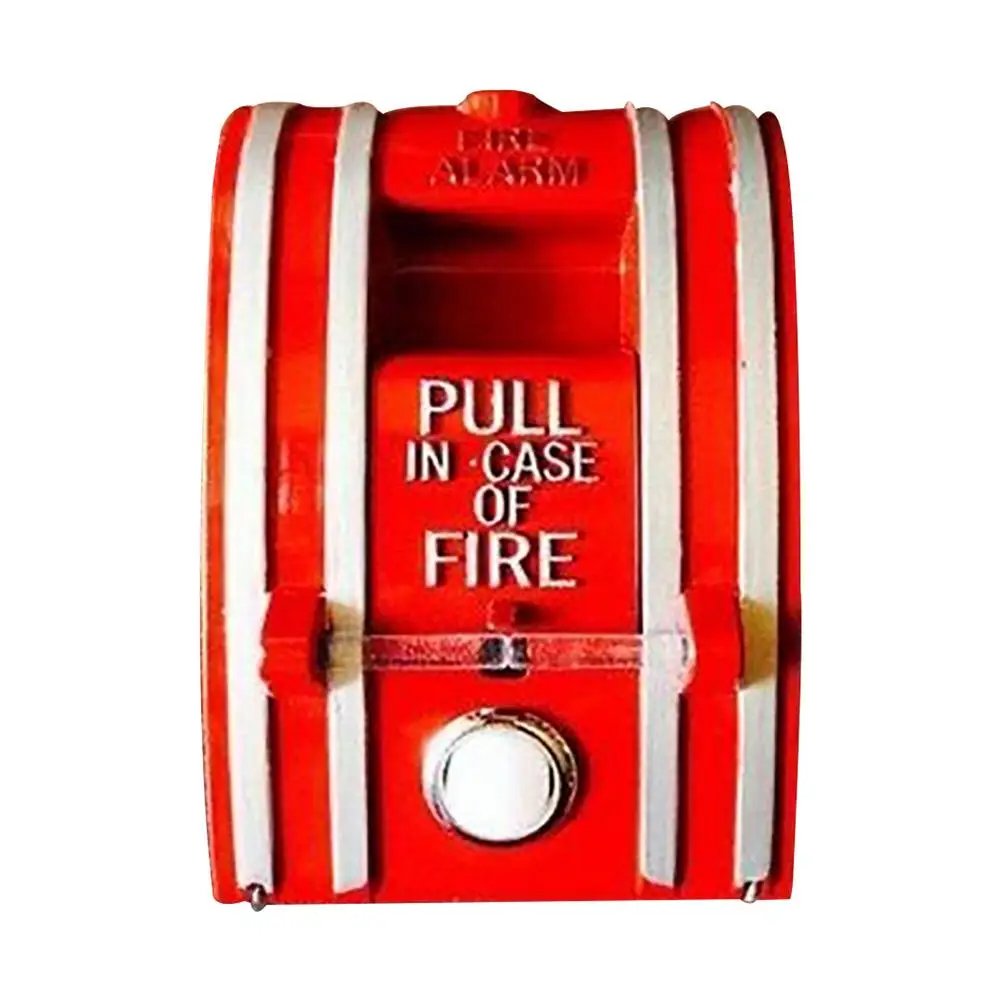 New Flame Alarm Pull Station Wall Hanging YTYC Fire Alarm Doorbell Resin Wall-Mounted Home Decor Resin Sculpture Ornaments