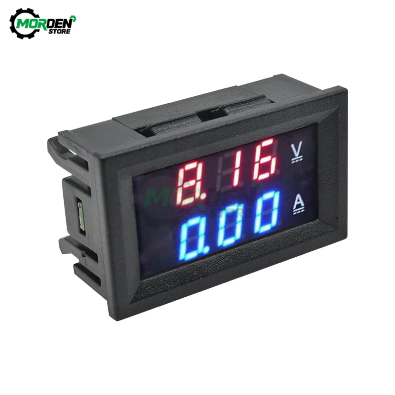 DC 100V/50A 30V/50A Digital Voltmeter Ammeter LED Display DC Amp Volt Meter Voltage Current Tester Volt Detector with Shunt