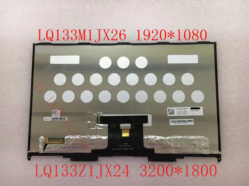 13.3 inch For DELL XPS 13 9365 LCD screen LED assembly LQ133M1JX26 FHD LQ133Z1JX24 QHD with Touch Fully Tested