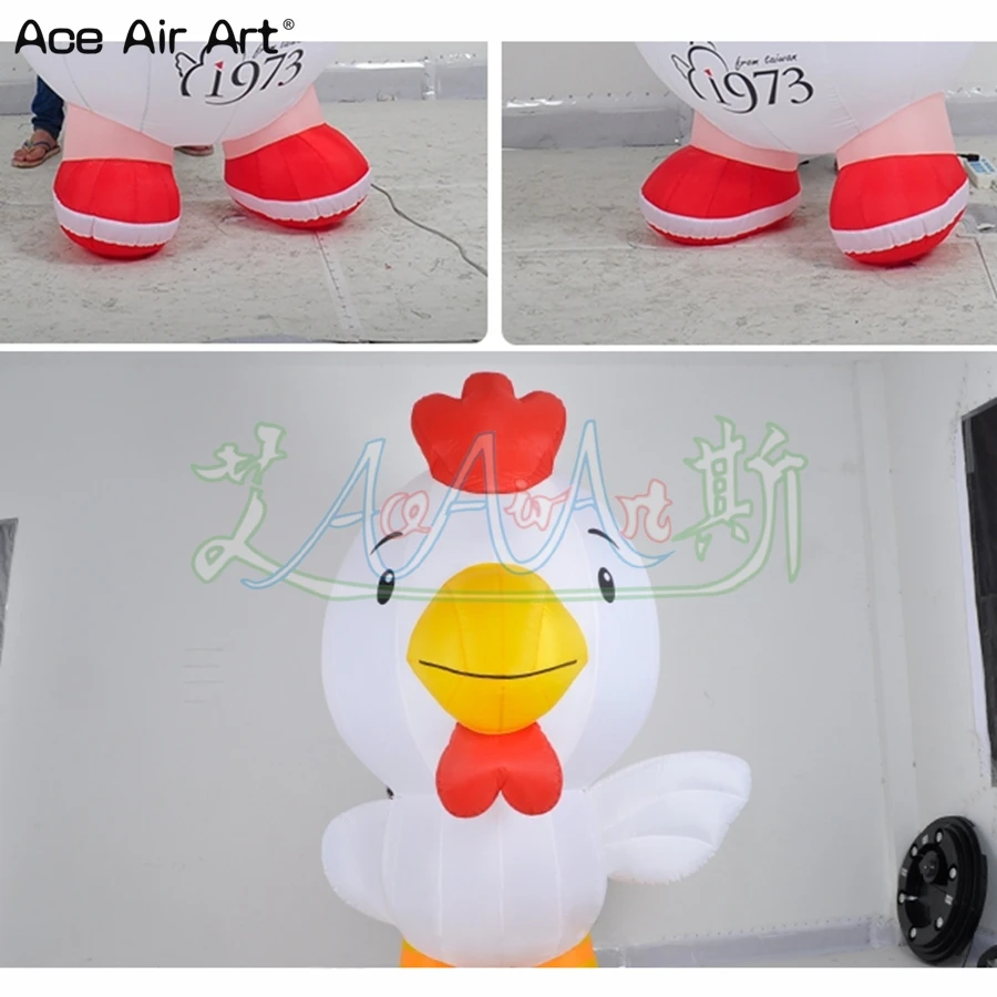 2.5/3/4m Tall Free Postage Inflatable Chick, Lovely Inflatable Mascot Replica For Restaurant Decorations Made By Ace Air Art