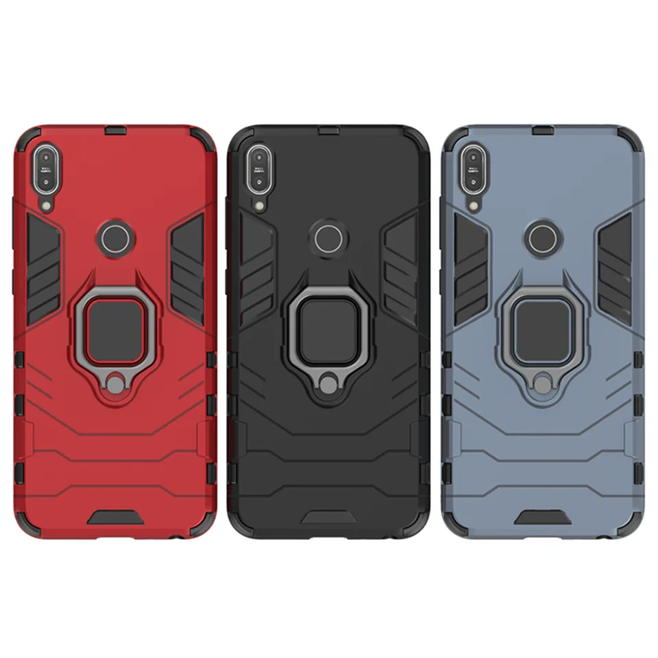 For Asus ZenFone Max Pro M1 ZB601KL ZB602KL Case Luxury Ring Back