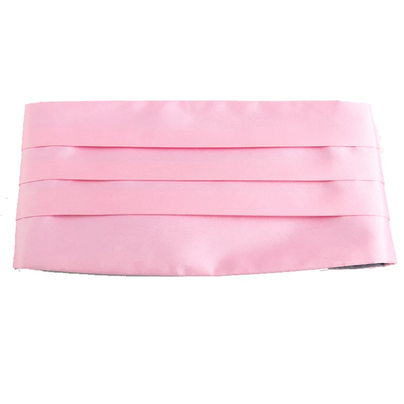 Mens Classic Cummerbund Satin Elastic Bellyband Tuxedo Cummerbund For Formal Wedding Prom Dinner Party Waist Band