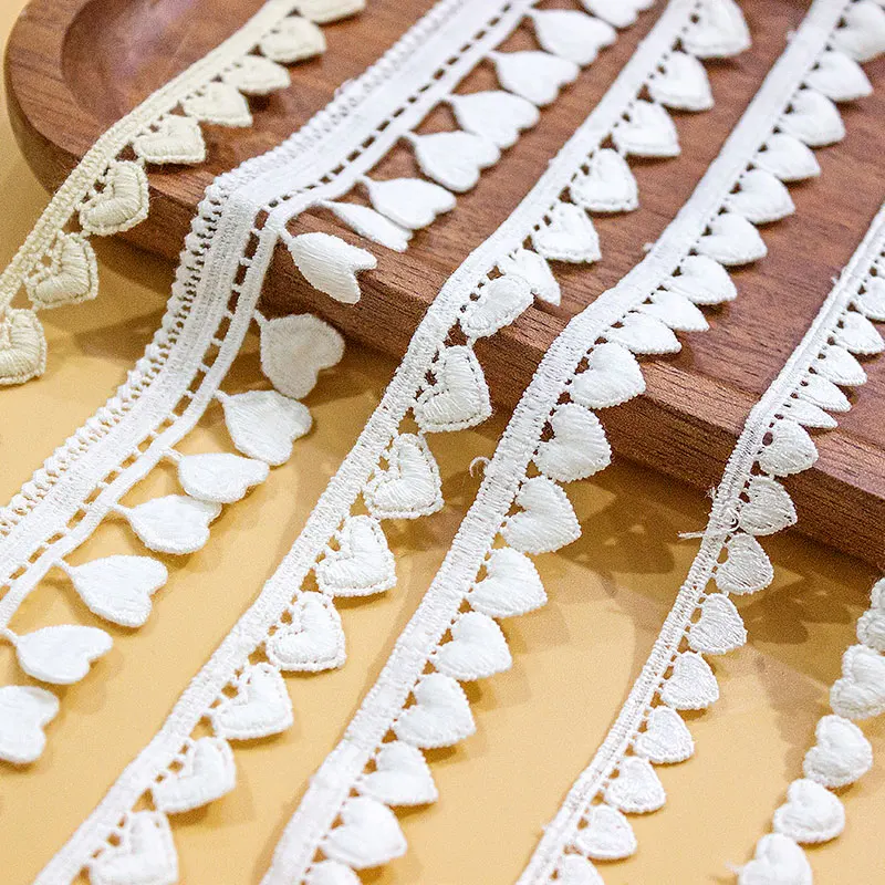 Liebes-Spitzenborte mit Stickerei, kleine wasserlösliche Kleidung, Heimdekoration, Nähzubehör, exquisit, DIY, RS3503 – Detail 3