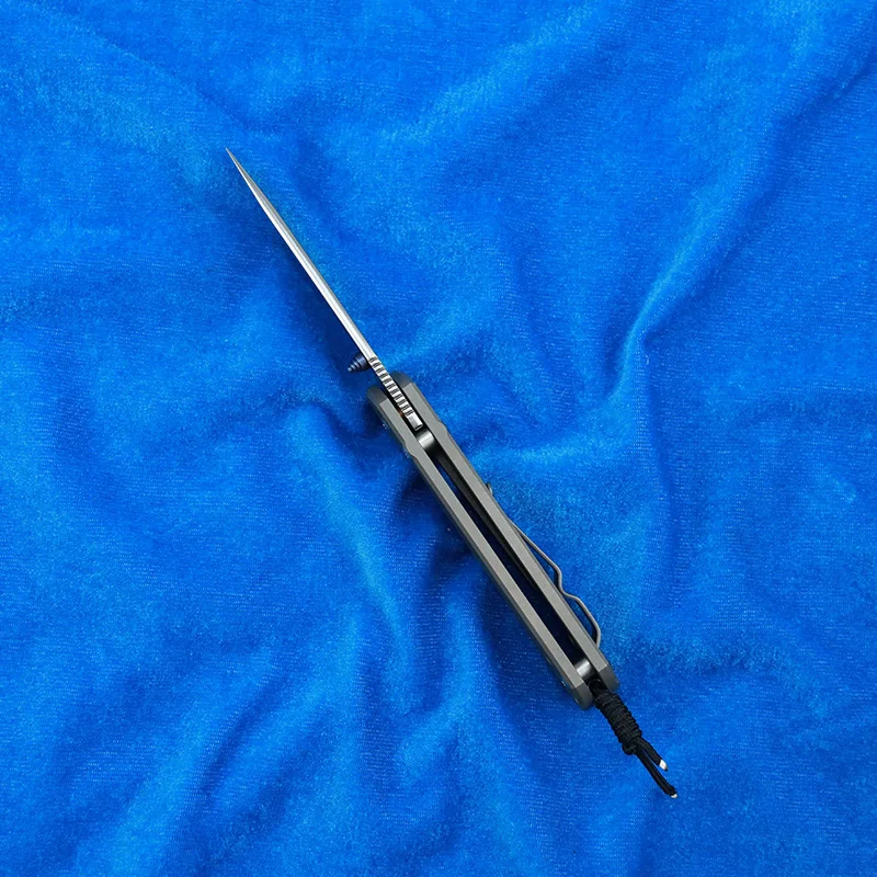 LEMIFSHE Small Sebenza 21 D2 lama manico in titanio tasca pieghevole campeggio caccia coltello da cucina per esterno EDC