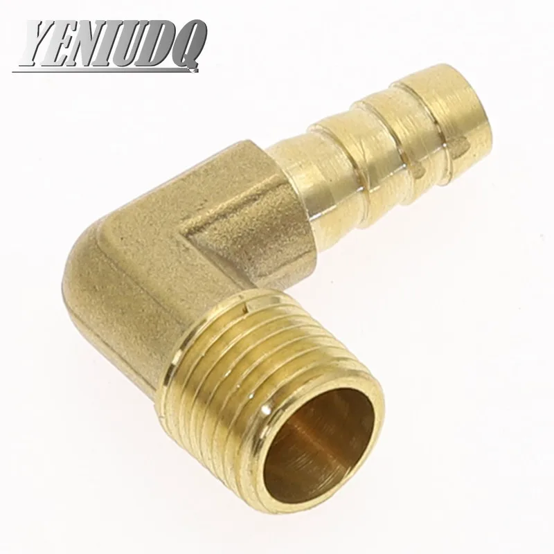 Hose Barb OD 6-19mm 90 Degree Male Thread 1/8\