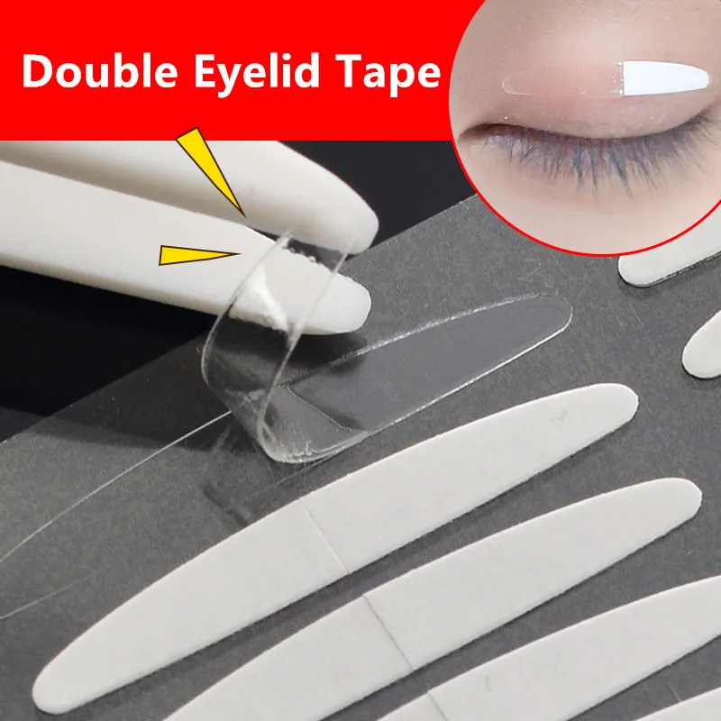 Double Eyelid Tape Invisible Stickers Double Eyelid Makeup Lace Transparent Self Adhesive Double Eye Tape Ladies Eye Makeup Tool