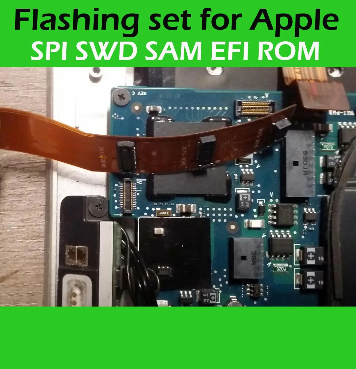 

SPI SAM EFI ROM Debug Connector FLASH Service tool J6100 Icloud for Apple Macbook JT Unlock Jtag Sam Efi Rom rubber cable J5100