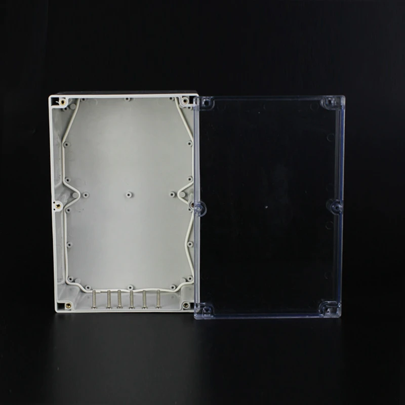 240x160x90mm ABS IP65 Waterproof Plastic Wire Junction Box Transparent Enclosure Clear Project Case Electronic Terminal