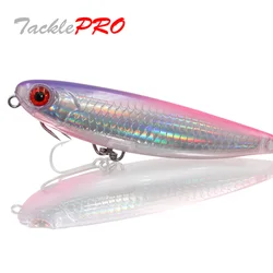 TacklePRO PE12 Topwater Vobler 2022 przynęta wędkarska wobler big Minnow 85mm 11.7g przynęta ołówkowa wabiki do Crankbait leure vatalion