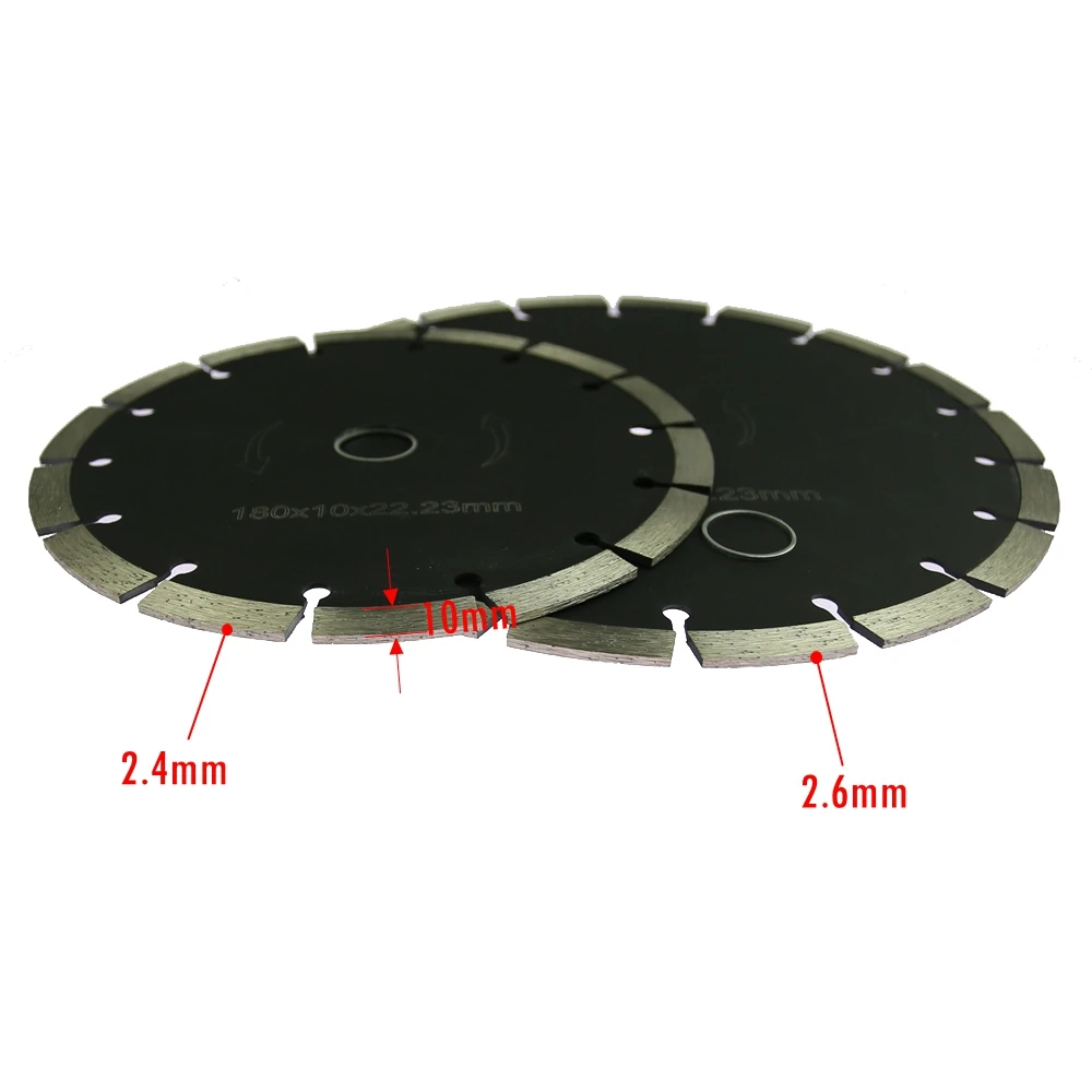 ダイヤモンド切断砥石鋸刃、コンクリート花崗岩石、ピッチ切断刃、115mm、125mm、180mm、230mm