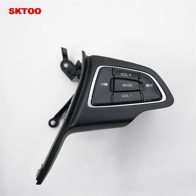 SKTOO For Ford Focus MK3 2015-2017 Kuga 2017 Cruise control switch Multifunction steering wheel button Bluetooth audio button