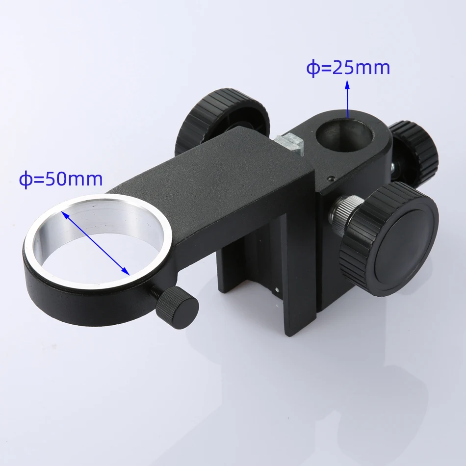 10A Industrial Electronic Video Monocular Microscope Camera Lens Holder Diameter 50mm Up and Down Focusing Bracket 25mm 32mm